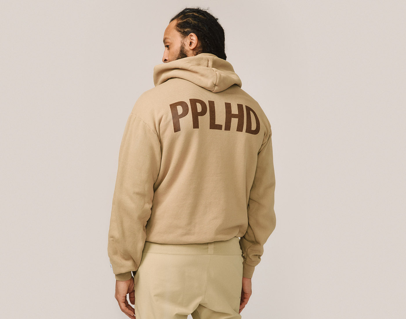 Peoplehoodie in Mushroom